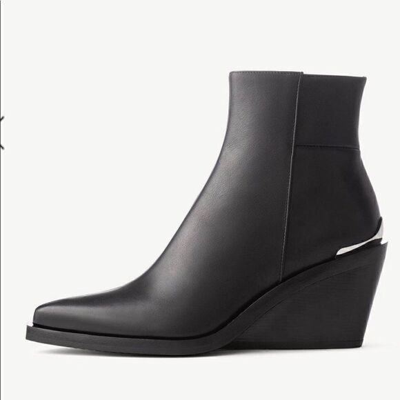 NIB Rag & Bone black Santiago ankle boot size 38/8 - Picture 4 of 12